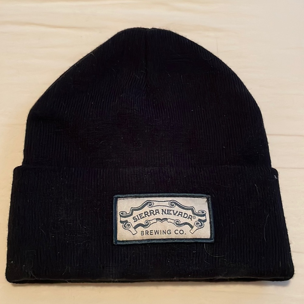 Brand new black Sierra Nevada beanie.